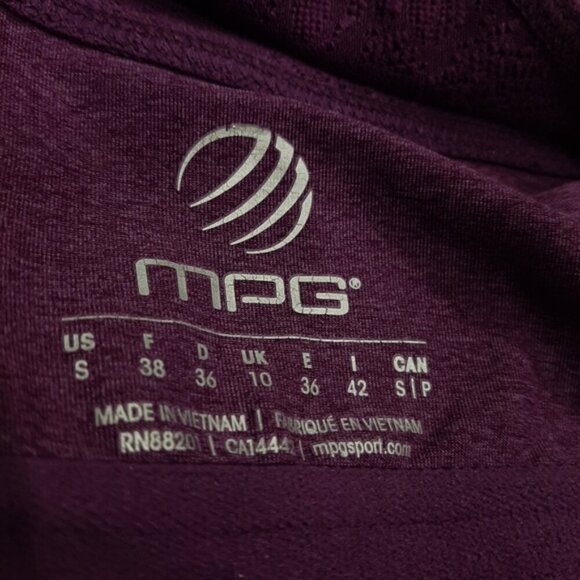 3/$20 MPG Active Tank Top Strappy Ruched Mesh Wrap Built-In Bra Athletic - Picture 13 of 15